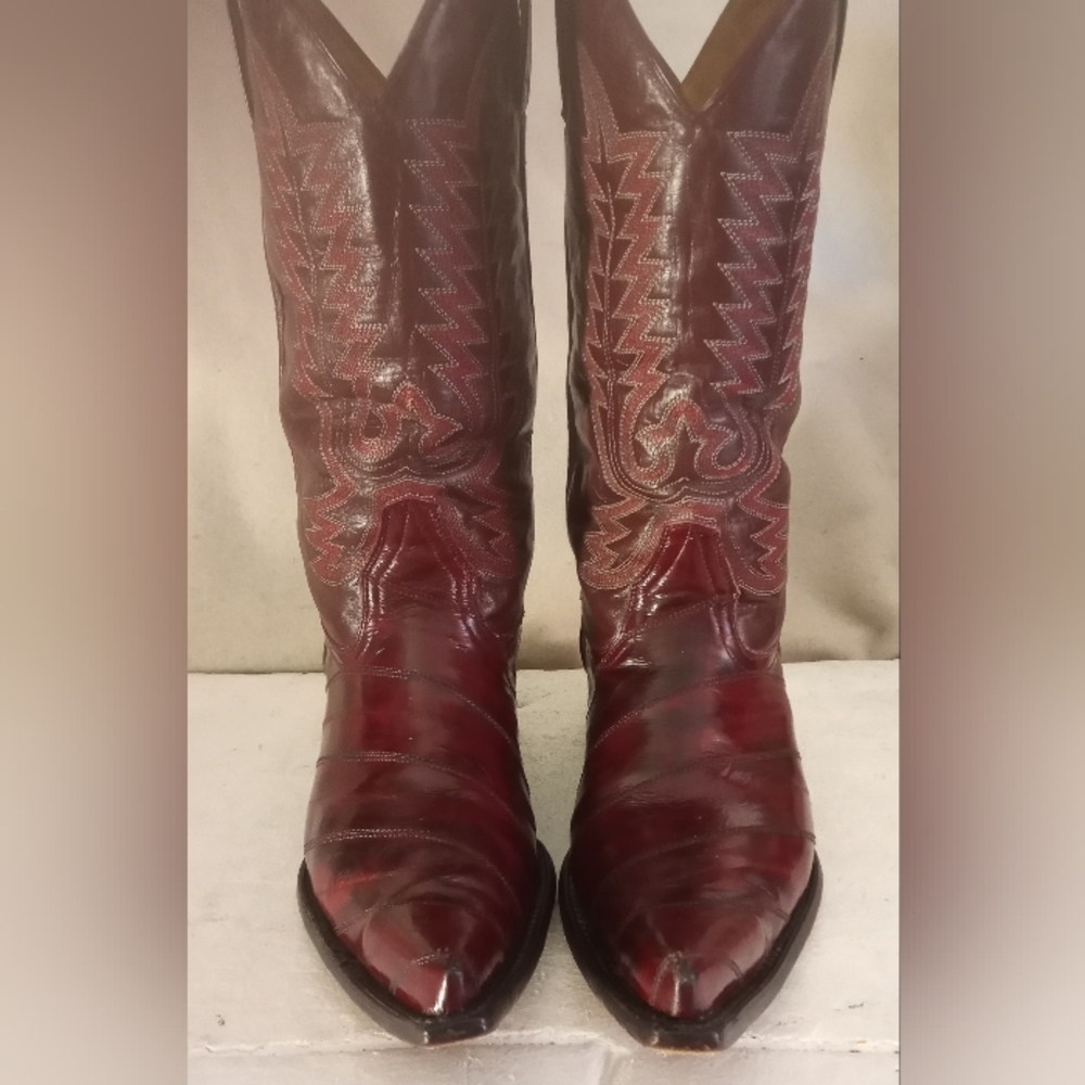 Men's JE-VER Eel Skin Leather Size N28.